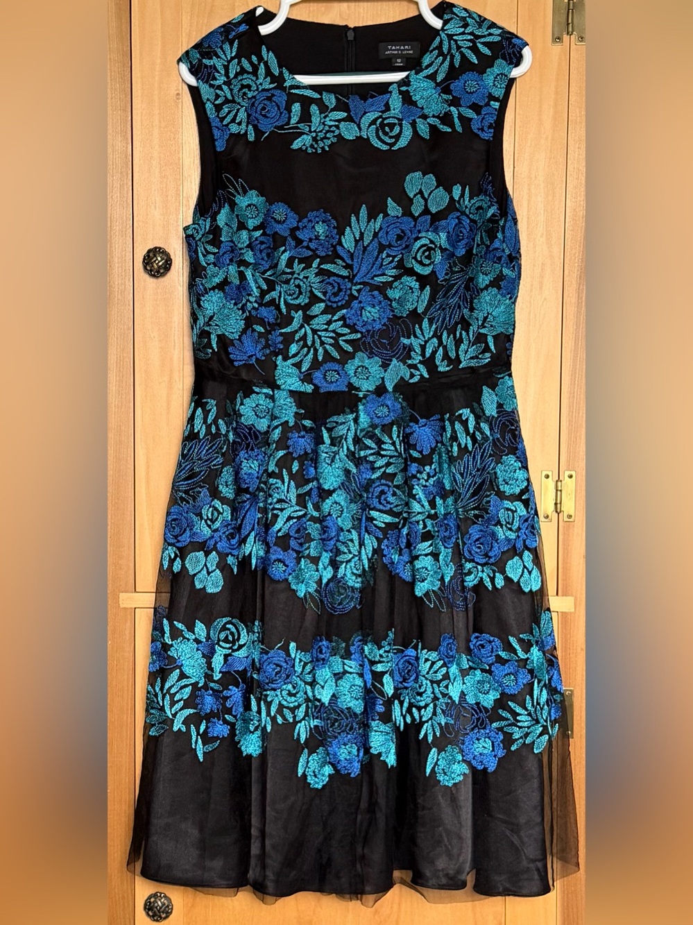 Tahari Arthur S. Levine Fit & Flare Dress